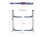 Preview: 2 Säulen "Spindel" Hebebühne Weber Expert Serie C-2.32-AS