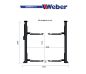 Preview: 2 Säulen "Spindel" Hebebühne Weber Expert Serie C-5S-XL