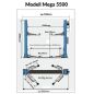 Preview: 2 Säulenhebebühne Mega 5500 4x3 - 400 V