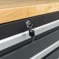 Preview: Professionelles Werkstatt Schranksystem Serie 610 16-teilig grau Preview: Professionelles Werkstatt Schranksystem Serie 610 16-teilig grau
