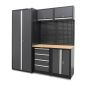 Preview: Werkstatt Schranksystem Serie 450 8-teilig grau Preview: Werkstatt Schranksystem Serie 450 8-teilig grau