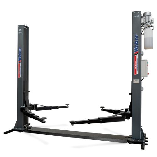 2 Säulen Hebebühne Weber Profi Serie 4.2G mit Grundrahmen