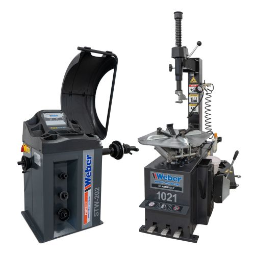 PKW Reifenmontiermaschine 1021 und Radwuchtmaschine STW-202