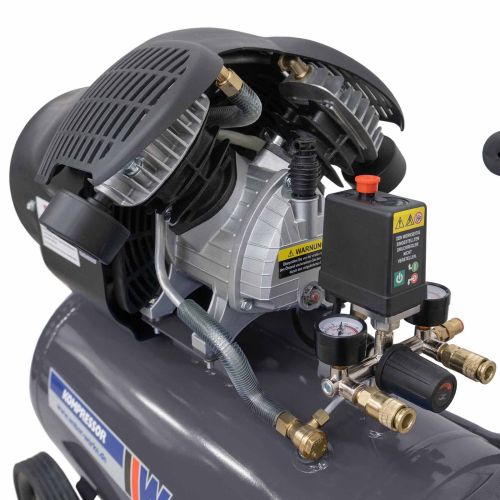 PKW Reifenmontiermaschine 1021 und Radwuchtmaschine "ECO" inkl. Werkstattkompressor 230 V / 10 bar / 50 l Tank