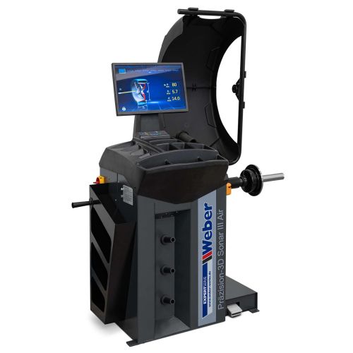 PKW Radwuchtmaschine Weber Expert Serie Präzision-3D Sonar III Air
