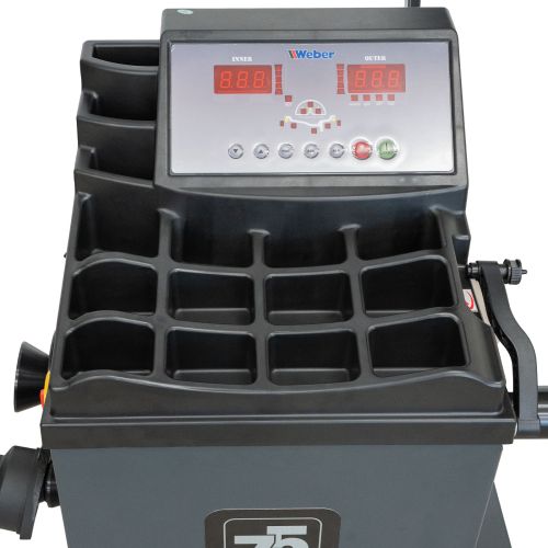 PKW Reifenmontiermaschine Weber STM-75 und Radwuchtmaschine STW-75 inkl. Hilfsmontagearm rechts