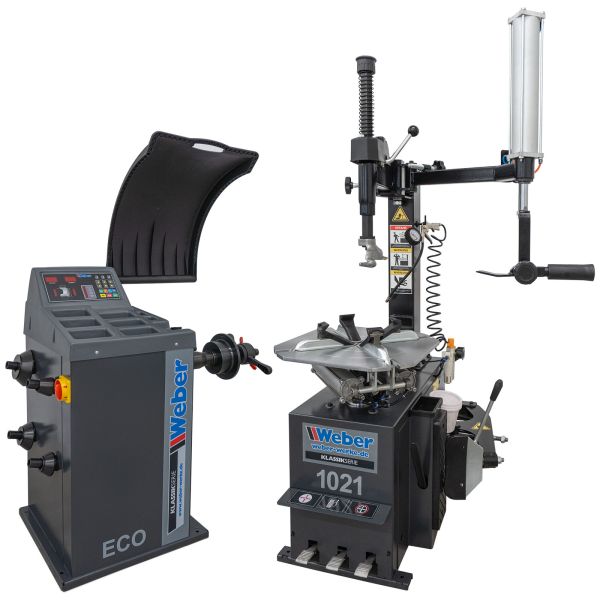 PKW Reifenmontiermaschine 1021 und Radwuchtmaschine "ECO" inkl. Hilfsmontagearm Rechts PKW Reifenmontiermaschine 1021 und Radwuchtmaschine "ECO" inkl. Hilfsmontagearm Rechts