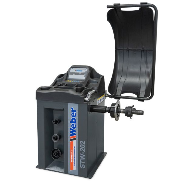 PKW Reifenmontiermaschine STM-122 230 V und Radwuchtmaschine STW-202 inkl. Hilfsmontagearm rechts