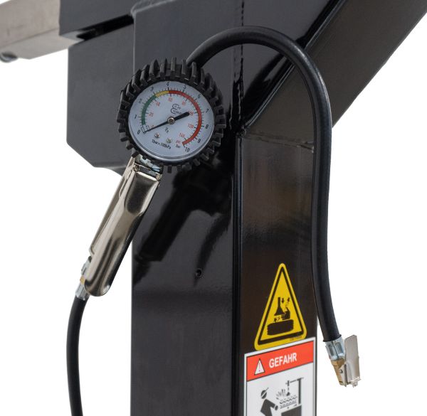 PKW Reifenmontiermaschine STM-122 und Radwuchtmaschine Präzision-XL 3D inkl. Hilfsmontagearm rechts