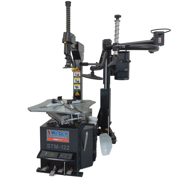 PKW Reifenmontiermaschine STM-122 und Radwuchtmaschine Präzision-XL 3D inkl. Hilfsmontagearm rechts