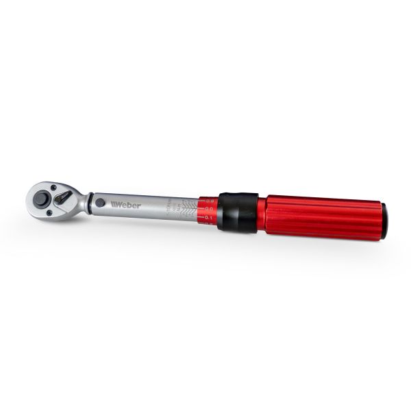 Weber Ratschen-Drehmomentschlüssel 1/4" 1-10 NM Weber Ratschen-Drehmomentschlüssel 1/4" 1-10 NM