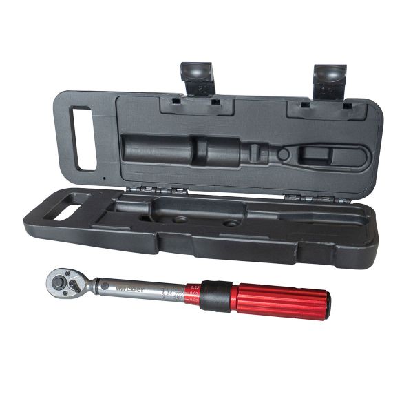 Weber Ratschen-Drehmomentschlüssel 1/4" 5-25 NM