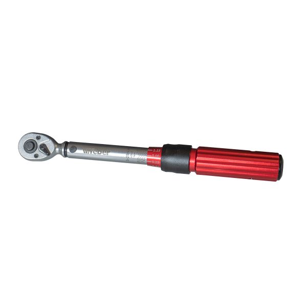 Weber Ratschen-Drehmomentschlüssel 1/4" 5-25 NM