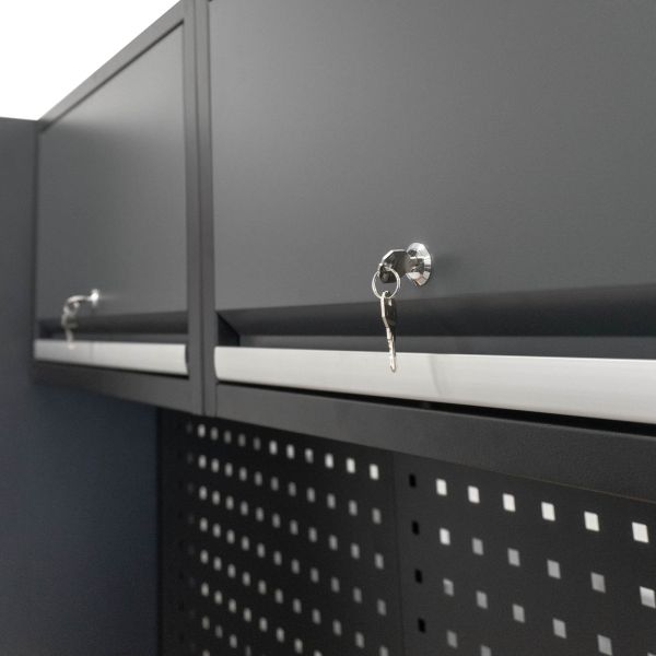 Werkstatt Schranksystem Serie 450 8-teilig grau Werkstatt Schranksystem Serie 450 8-teilig grau