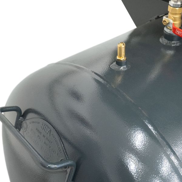 Schallgedämpfter Werkstattkompressor 400 V / 10 bar / 500 l Tank
