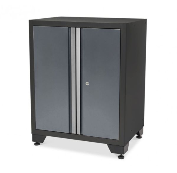 Professioneller Werkzeugschrank Serie 610 mit 2 Türen grau Professioneller Werkzeugschrank Serie 610 mit 2 Türen grau